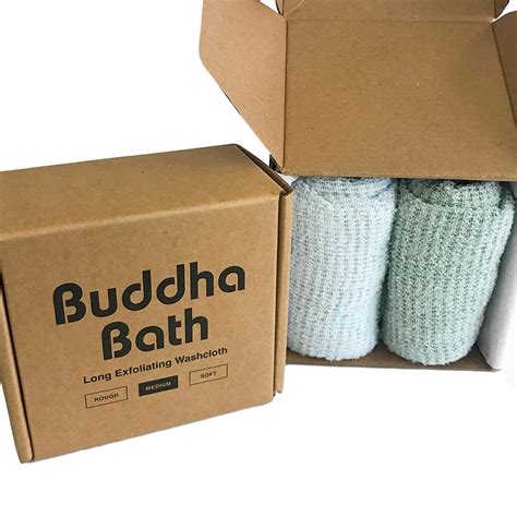 Buy Buddha Bath Exfoliating Body Wash Cloth Towel Online At Low Prices