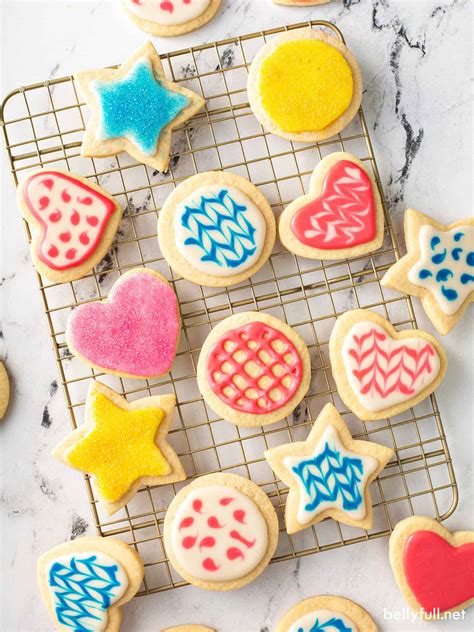 Easy Sugar Cookie Icing That Hardens Belly Full