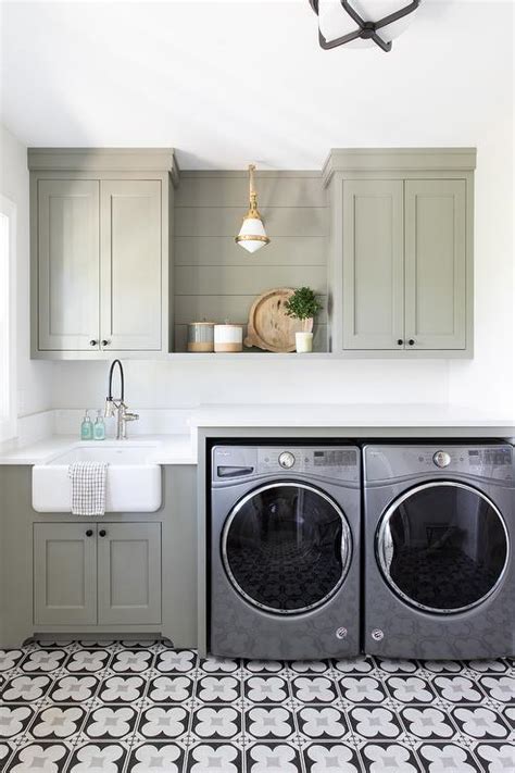 The uniquely designed laundry/utility sink cabinet integrates seamlessly into many spaces, with its classic finishing look and durable components, offering ease of convenience, specifically for a laundry room, workshop, basement, or. Laundry Room Farmhouse Sink Design Ideas