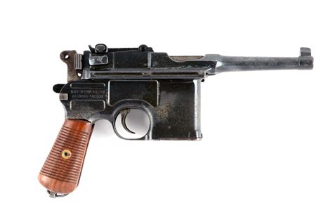 A Mauser Model 1896 Late Post War Bolo Self Loading Pistol Auctions