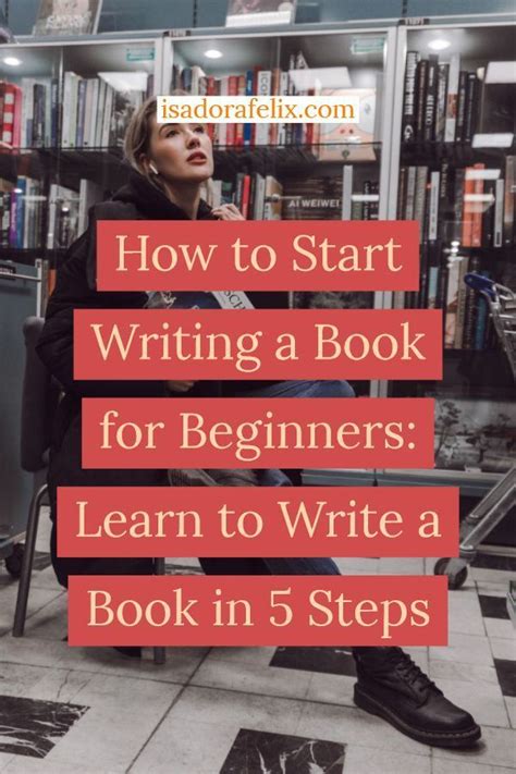 There are a lot of places on the web to help get you started. How to Start Writing a Book for Beginners Learn to Write a ...