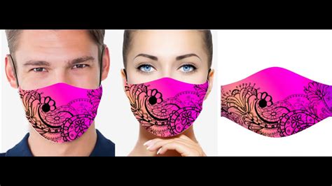 Reusable And Washable Face Masks In Designer Prints And Washable Filter