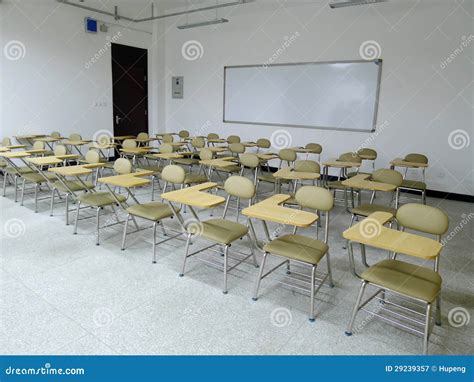 Classroom Stock Image Image Of Chair Desk Company 29239357