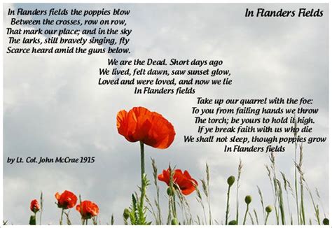 Remembrance Day Poems And Quotes