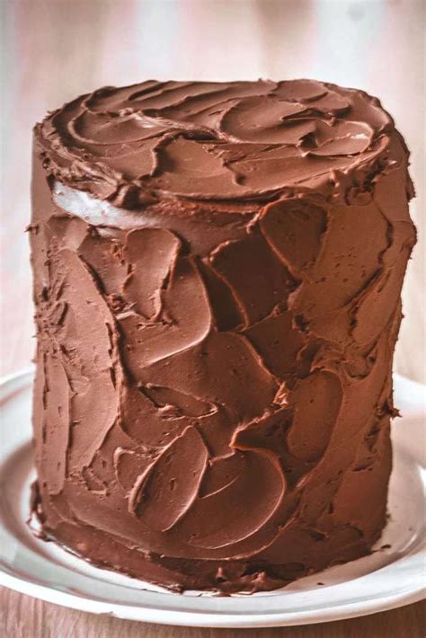 Ganache Simple Au Chocolat Noir Parfaite Pour Vos Layer Cakes My XXX