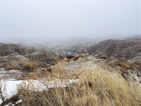 Fog Fan Photofridayblack Hills And Badlands South Dakota