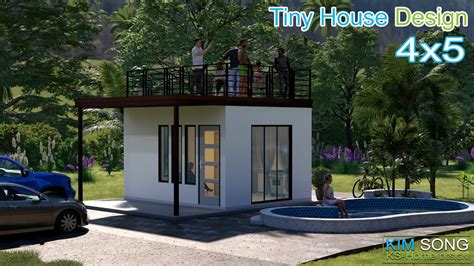 Tiny House Design Ideas 4x5 M Farms House Ideas Youtube