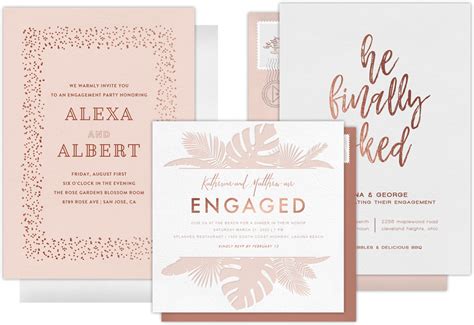 Find A Creative Engagement Party Invitation Wording Fashion Digger