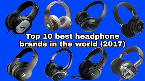 Top 10 Best Selling Headphone Brands In The World Youtube