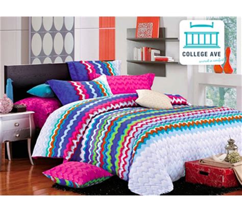 Such beddings sets are great if you are arranging a brand new bed in your home or need a bedding set for college. Rainbow Splash Twin XL Comforter Set - College Ave ...