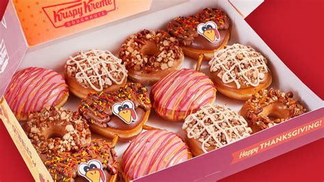 Krispy Kremes New Donuts Feature These Classic Thanksgiving Flavors