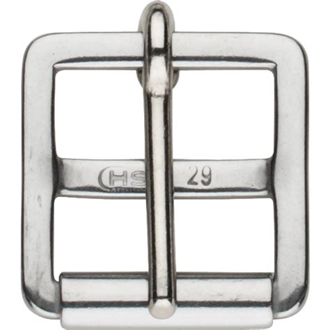girth buckle with fixed roller stainless steel 27 mm clear width herm sprenger usa