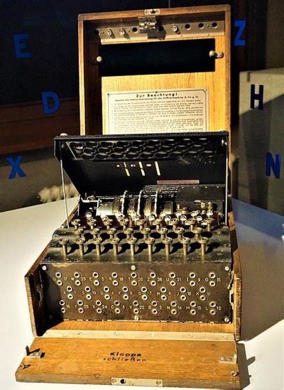 Idea 051 Enigma Machine Kit A Blue Star