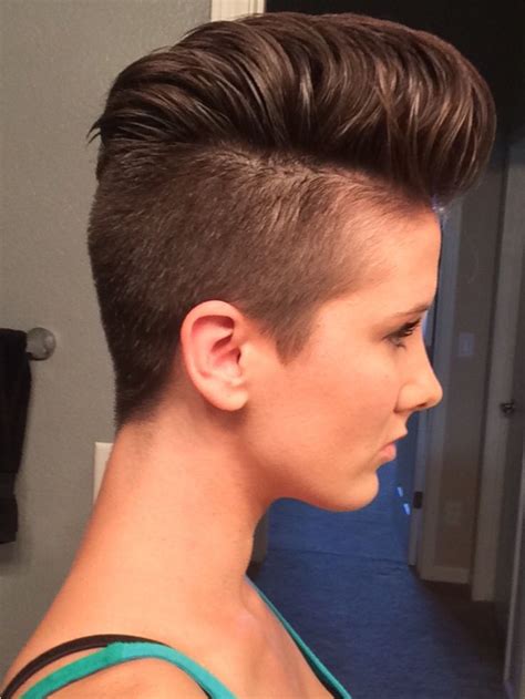 pin by peril huff on haircuts pompadour hairstyle short hair styles hair styles