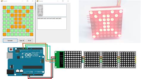 Max Led Matrix Display With Arduino Tutorial Circuit Geeks Hot Sex Picture