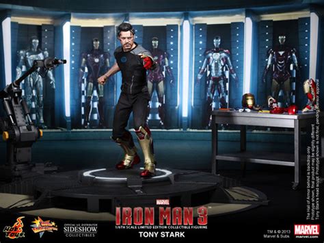 Hot Toys Iron Man 3 Tony Stark Workshop Toyhideout