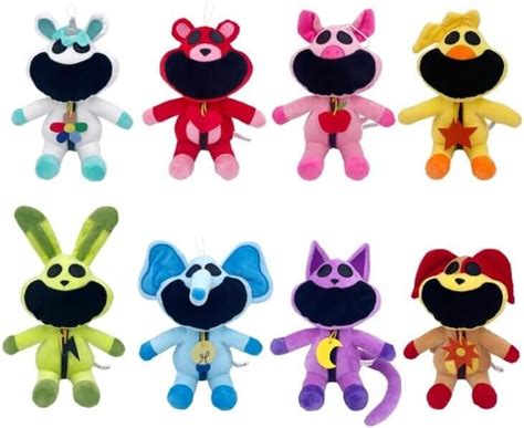 30cm Smiling Critters Plush Toy Catnap Dogday Soft Stuffed Doll Toy
