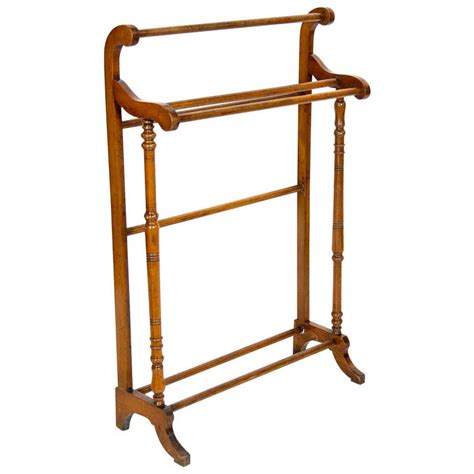 English Mahogany Towelblanket Rack At 1stdibs