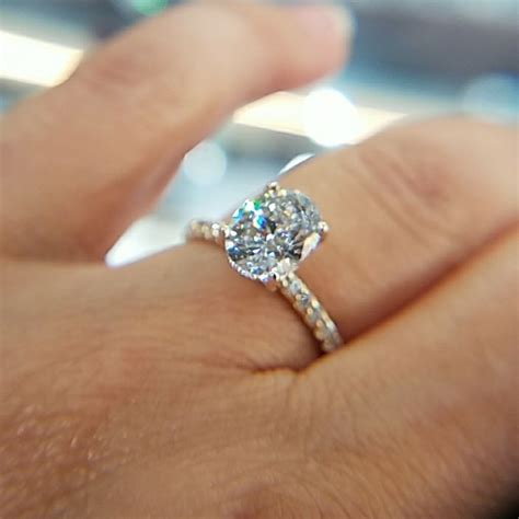 Many jewelry designers have several collections of these oval rings in their queues and are also some of the most beautiful engagement rings in the world. 14k Solid Yellow Gold 2ct Oval Engagement Ring 5 | Oval ...