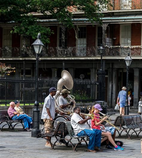 New Orleans French Quarter Editorial Stock Image Image Of People