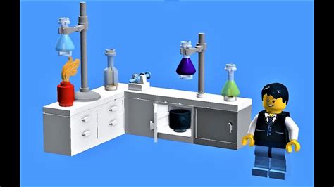 Tutorial Lego Chemistry Lab Model 2 Youtube