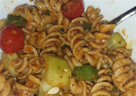 Loads of flavor and healthy monounsaturated fats from an olive oil saute make this dish sinfully delightful without the guilt and with only 4 grams of. Recipe: Perfect Low Fat Pasta Salad - Free All-Recipes