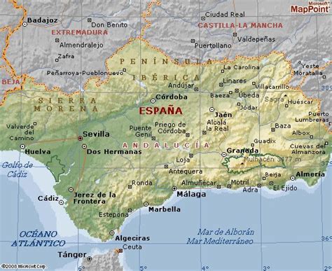 Bicapa Comprensión Magistrado Mapa De España Y Andalucia Palacio