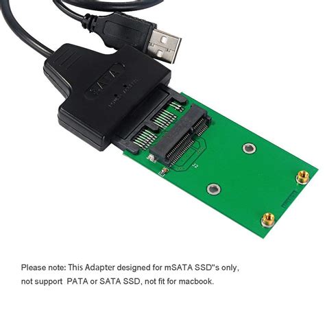 Mini Pcie Msata Cm Ssd To Micro Sata Or Usb Adapter Converter Card Diy