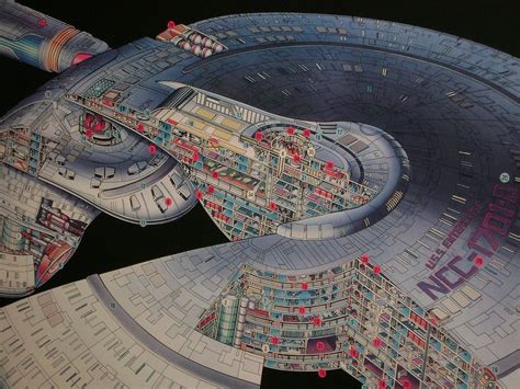 Primary Hull Cutaway Star Trek Art Star Trek Ships Star Trek Starships