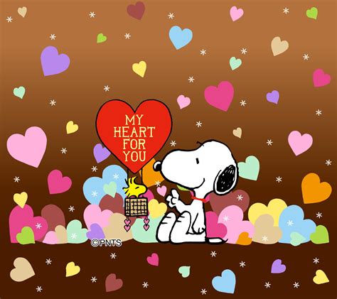 Valentine Snoopy Wallpapers Wallpaper Cave