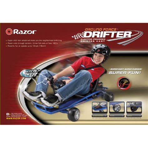 Razor Ground Force Drifter Electric Powered Drifter Cart 25143400