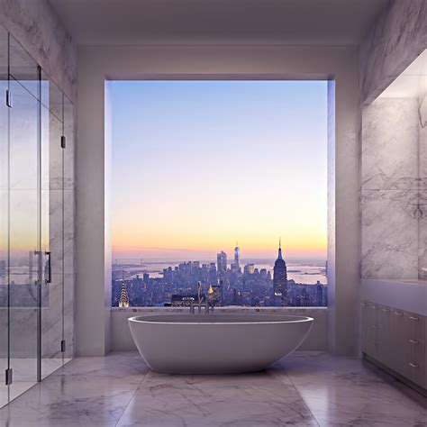 Penthouse Bathtub With The Ultimate View Of New York City R TheAbditory