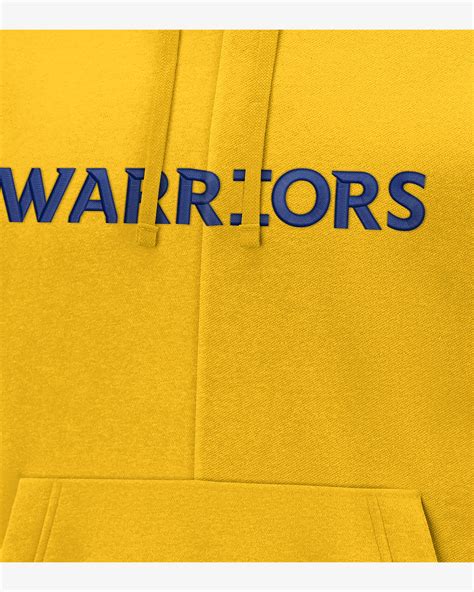 Felpa Pullover In Fleece Con Cappuccio Golden State Warriors Courtside Nike Nba Uomo Nike It