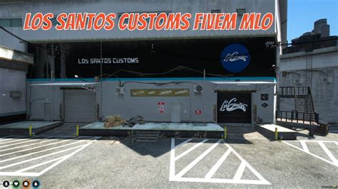 Los Santos Customs Fivem Mlo Fivem Mods Interior And Map For Roleplay