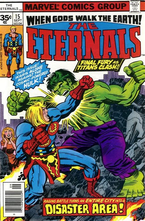 The eternals' bodily cells contain cosmic energy, and they maintain constant mental control over every molecule of their bodies. Eternals Vol 1 15 - Marvel Comics Database
