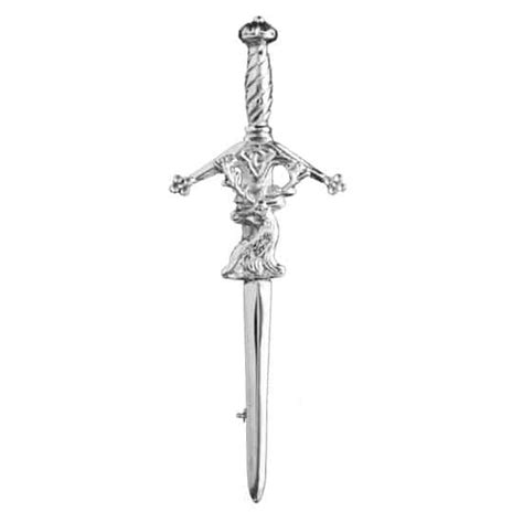 Claidhmhor With Stag Sword Kilt Pin The Perfect Scottish T