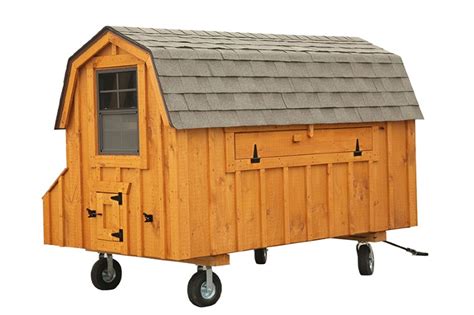 Furthermore, plywood is easy to cut holes and windows in to provide a backyard flock with plenty of ventilation inside the coop. Barn Style Chicken Coops - Eberly BarnsEberly Barns