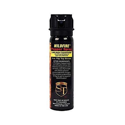 Wildfire 14 Mc 4 Oz Pepper Spray With Flip Top Actuator