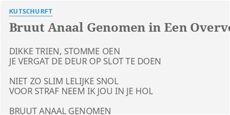 Bruut Anaal Genomen In Een Overvolle Dixie Lyrics By Kutschurft