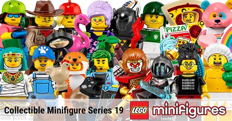 Everything in series 19 lego minifigures. LEGO Collectible Minifigure Series 19 revealed [News ...