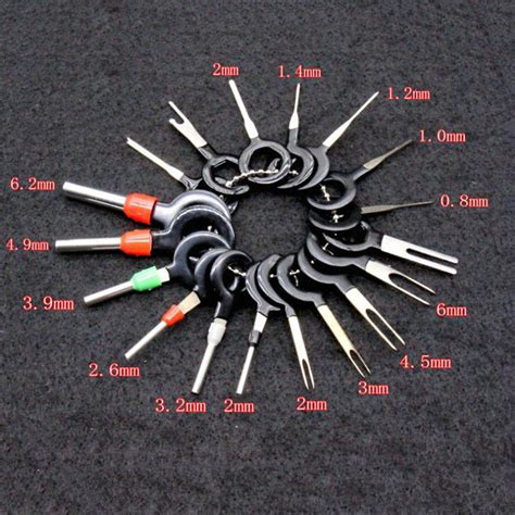 Choose from our selection of electrical wire tools, including electrical wire strippers, electrical connector crimpers, and more. 18Pcs/set Terminal Removal Tools Car Electrical Wiring Crimp Connector Pin Extractor Kit for Car ...