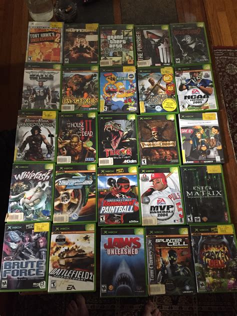 What Remains Of My Original Xbox Game Collection Couldn