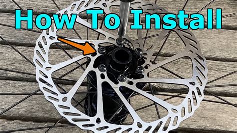 How To Install Disc Brake Rotors On Your Mountain Bike Youtube