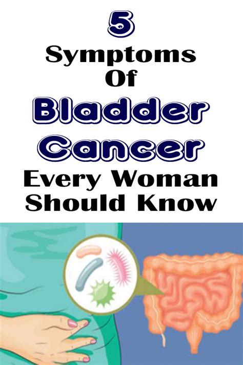 5 Symptoms Of Bladder Cancer Every Woman Should Know Healthy Lifestyle