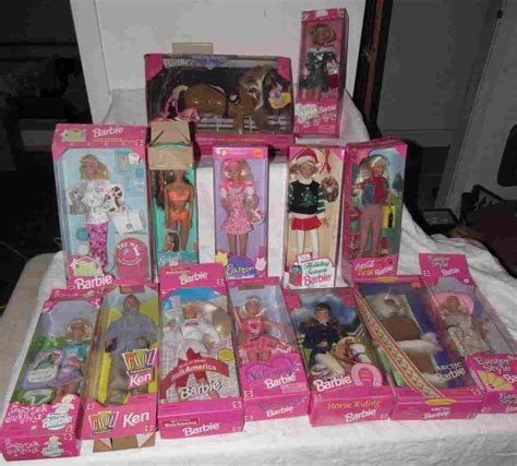 14 Vintage Barbie Dolls In Original Boxes Mar 21 2018 Mj Stasak