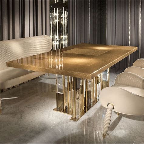 20 Luxury Dining Tables For The Modern Dining Room Dining Table Gold