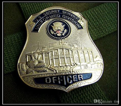 2019 Us Secret Service Uniformed Division Officer Replica Metal Badge