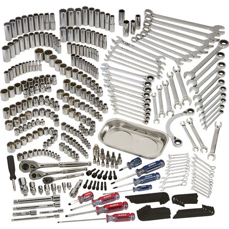 Klutch Mechanics Tool Set — 360 Pc 14in 38in And 12in Drive
