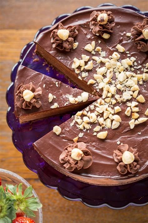 Chocolate Hazelnut Mousse Cake Recipe Girl