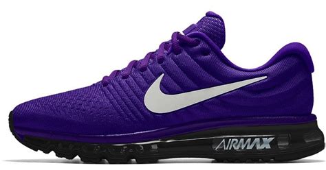 Nike Air Max 2017 Id Women S Running Shoe In Purple Lyst